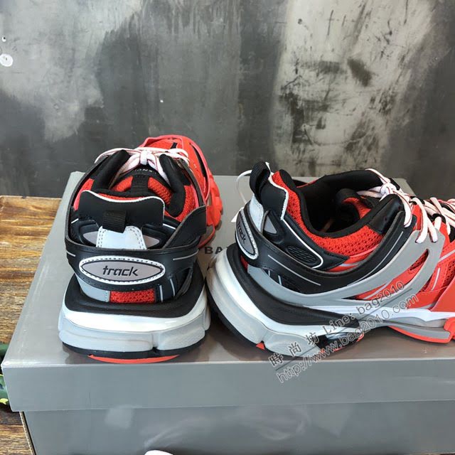Balenciaga經典款男女鞋 巴黎世家頂級版本三代復古運動姥爺鞋 3代Triple-S 3.0 Balenciaga情侶款老爹鞋  hdbl1165